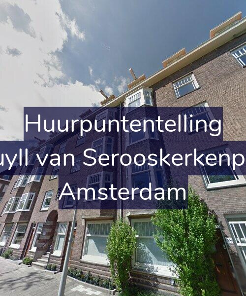 Foto gevel Huurpuntentelling voor Van Tuyll van Serooskerkenplein 40, Amsterdam