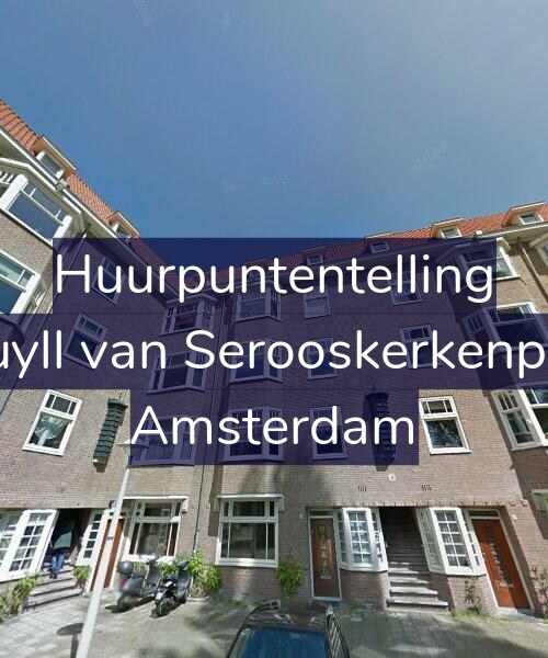 Foto gevel Huurpuntentelling voor Van Tuyll van Serooskerkenplein 16, Amsterdam