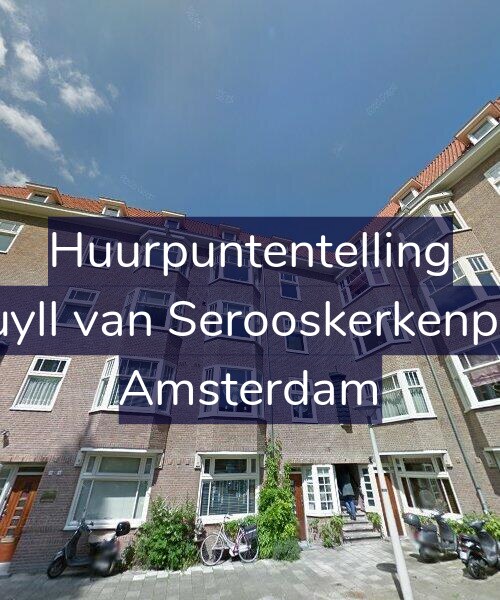Foto gevel Huurpuntentelling voor Van Tuyll van Serooskerkenplein 22, Amsterdam