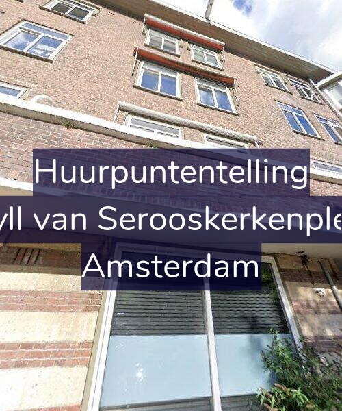 Foto gevel Huurpuntentelling voor Van Tuyll van Serooskerkenplein 50-1, Amsterdam