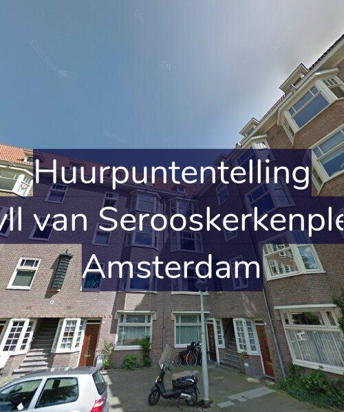 Foto gevel Huurpuntentelling voor Van Tuyll van Serooskerkenplein 17-1, Amsterdam