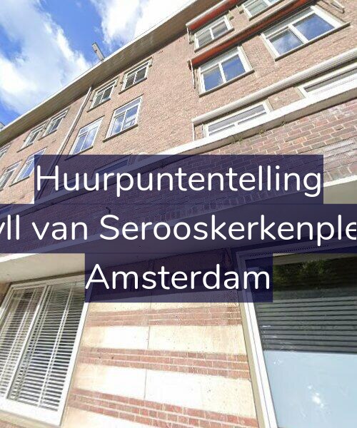 Foto gevel Huurpuntentelling voor Van Tuyll van Serooskerkenplein 52-H, Amsterdam