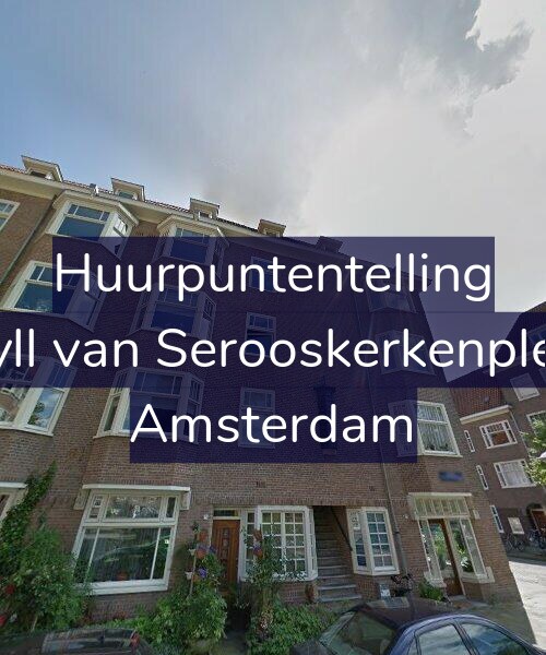 Foto gevel Huurpuntentelling voor Van Tuyll van Serooskerkenplein 25-2, Amsterdam