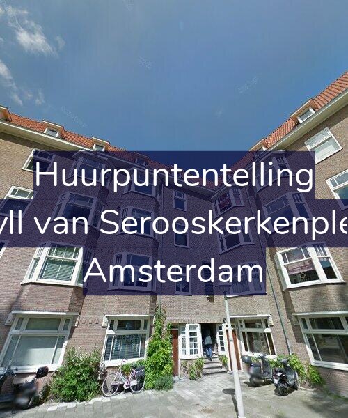 Foto gevel Huurpuntentelling voor Van Tuyll van Serooskerkenplein 20-3, Amsterdam
