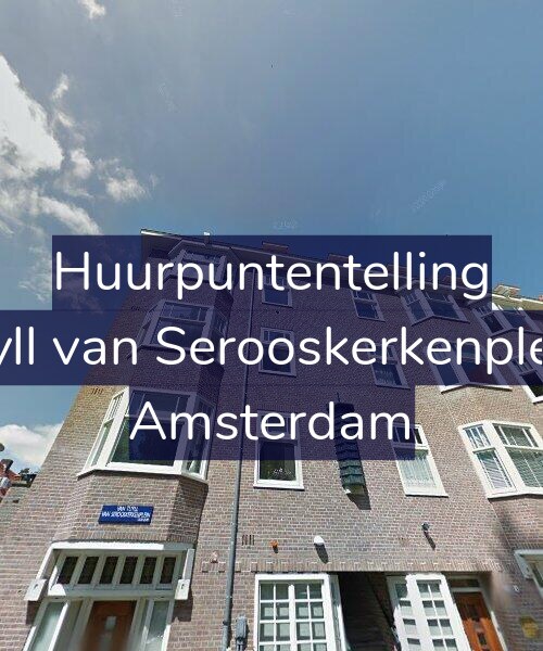 Foto gevel Huurpuntentelling voor Van Tuyll van Serooskerkenplein 28-3, Amsterdam