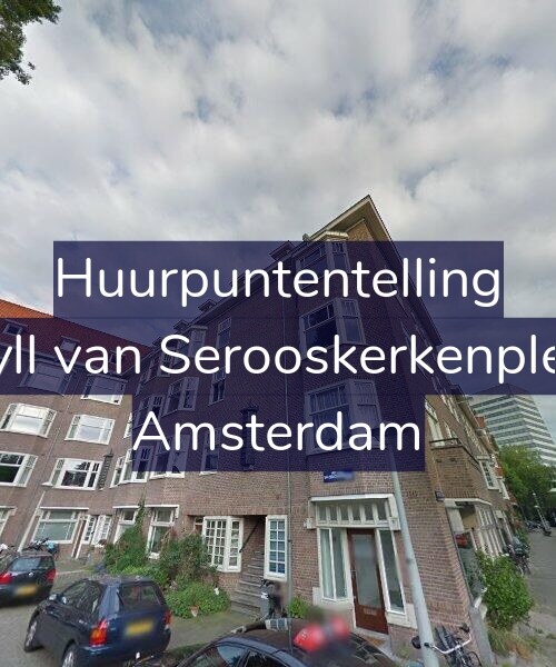 Foto gevel Huurpuntentelling voor Van Tuyll van Serooskerkenplein 27-2, Amsterdam
