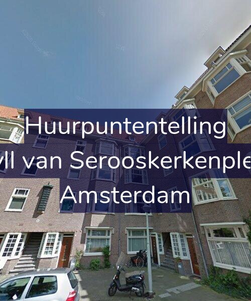Foto gevel Huurpuntentelling voor Van Tuyll van Serooskerkenplein 17-H, Amsterdam