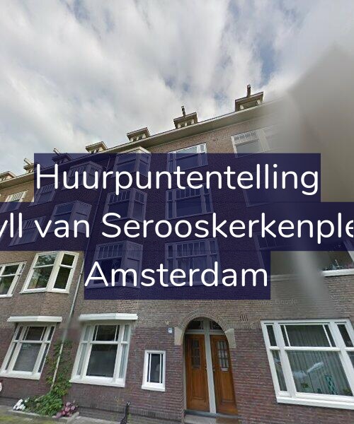 Foto gevel Huurpuntentelling voor Van Tuyll van Serooskerkenplein 35-1, Amsterdam