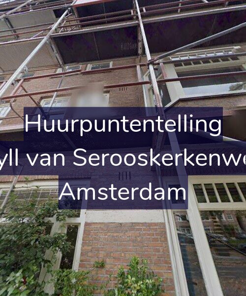 Foto gevel Huurpuntentelling voor Van Tuyll van Serooskerkenweg 51-3, Amsterdam