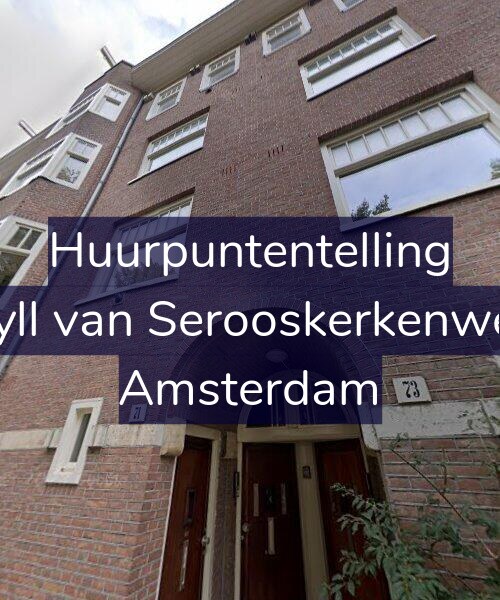 Foto gevel Huurpuntentelling voor Van Tuyll van Serooskerkenweg 71-1, Amsterdam