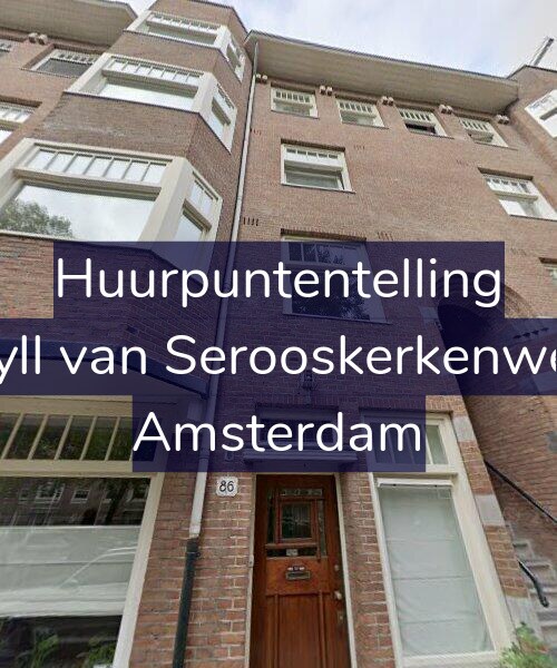 Foto gevel Huurpuntentelling voor Van Tuyll van Serooskerkenweg 84-3, Amsterdam