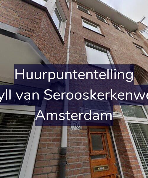 Foto gevel Huurpuntentelling voor Van Tuyll van Serooskerkenweg 72-3, Amsterdam