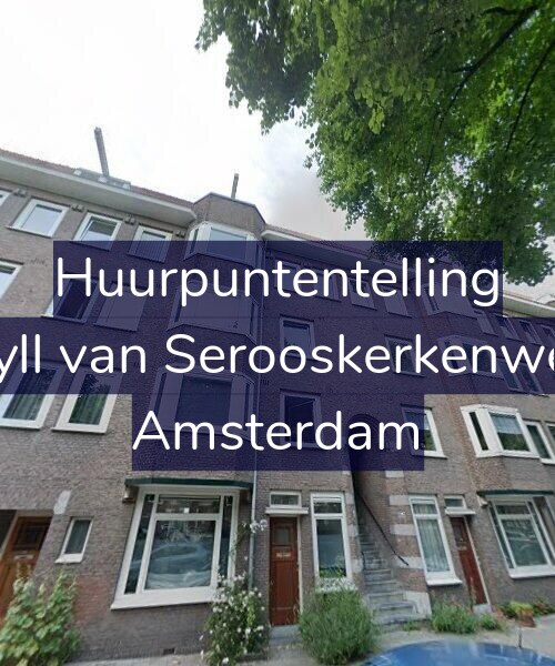 Foto gevel Huurpuntentelling voor Van Tuyll van Serooskerkenweg 44-3, Amsterdam