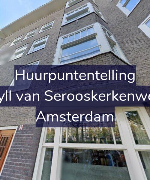 Foto gevel Huurpuntentelling voor Van Tuyll van Serooskerkenweg 95-1, Amsterdam