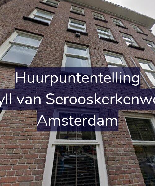 Foto gevel Huurpuntentelling voor Van Tuyll van Serooskerkenweg 10-1, Amsterdam