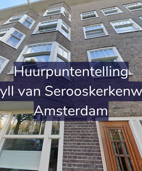Foto gevel Huurpuntentelling voor Van Tuyll van Serooskerkenweg 107, Amsterdam