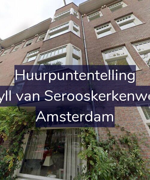Foto gevel Huurpuntentelling voor Van Tuyll van Serooskerkenweg 82-1, Amsterdam