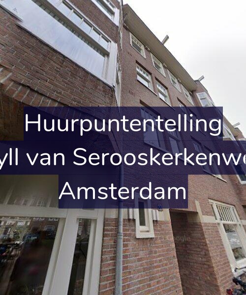 Foto gevel Huurpuntentelling voor Van Tuyll van Serooskerkenweg 27-2, Amsterdam