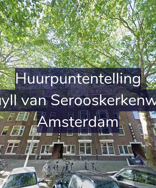 Foto gevel Huurpuntentelling voor Van Tuyll van Serooskerkenweg 6-3, Amsterdam