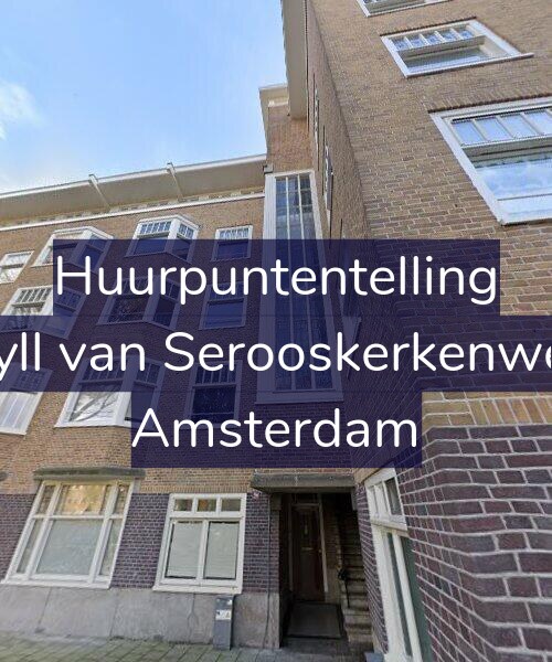 Foto gevel Huurpuntentelling voor Van Tuyll van Serooskerkenweg 87-3, Amsterdam