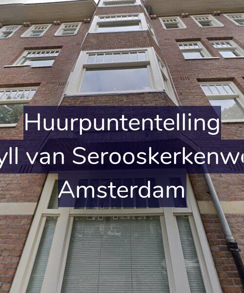Foto gevel Huurpuntentelling voor Van Tuyll van Serooskerkenweg 31-1, Amsterdam