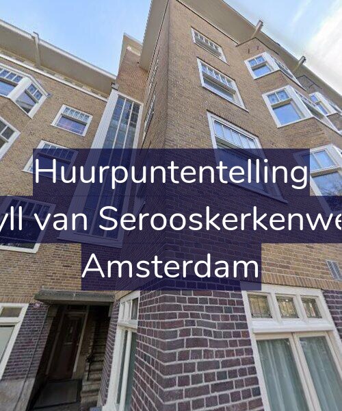 Foto gevel Huurpuntentelling voor Van Tuyll van Serooskerkenweg 89-H, Amsterdam