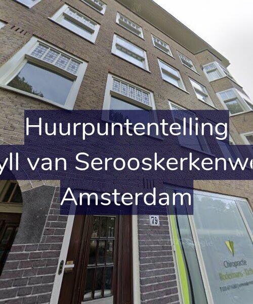 Foto gevel Huurpuntentelling voor Van Tuyll van Serooskerkenweg 79-1, Amsterdam