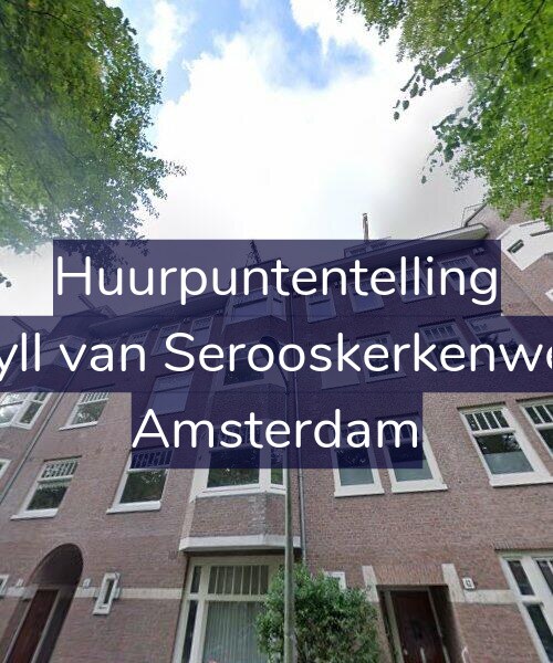 Foto gevel Huurpuntentelling voor Van Tuyll van Serooskerkenweg 61-3, Amsterdam