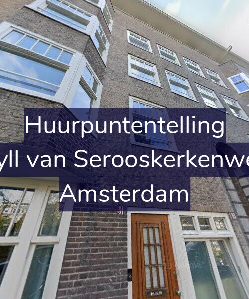 Foto gevel Huurpuntentelling voor Van Tuyll van Serooskerkenweg 93-1, Amsterdam