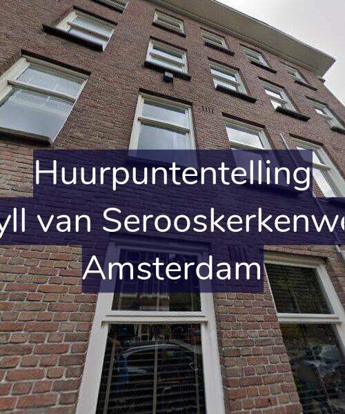 Foto gevel Huurpuntentelling voor Van Tuyll van Serooskerkenweg 12-4, Amsterdam