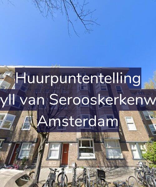 Foto gevel Huurpuntentelling voor Van Tuyll van Serooskerkenweg 134, Amsterdam