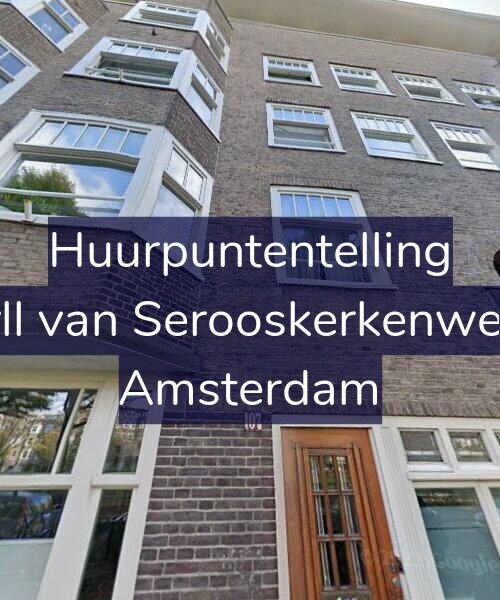 Foto gevel Huurpuntentelling voor Van Tuyll van Serooskerkenweg 109-3, Amsterdam