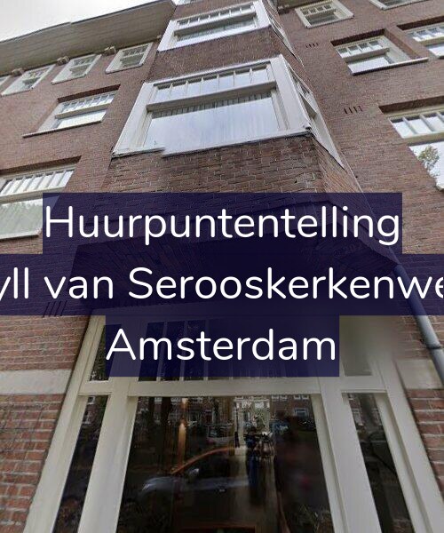 Foto gevel Huurpuntentelling voor Van Tuyll van Serooskerkenweg 25-H, Amsterdam
