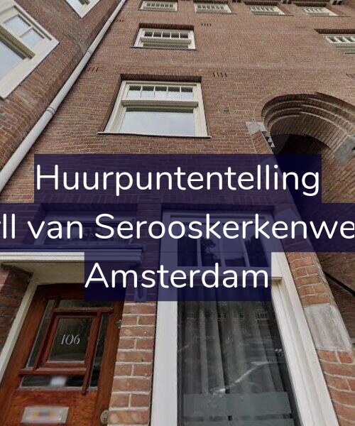 Foto gevel Huurpuntentelling voor Van Tuyll van Serooskerkenweg 104-1, Amsterdam