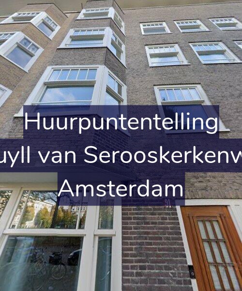 Foto gevel Huurpuntentelling voor Van Tuyll van Serooskerkenweg 91, Amsterdam