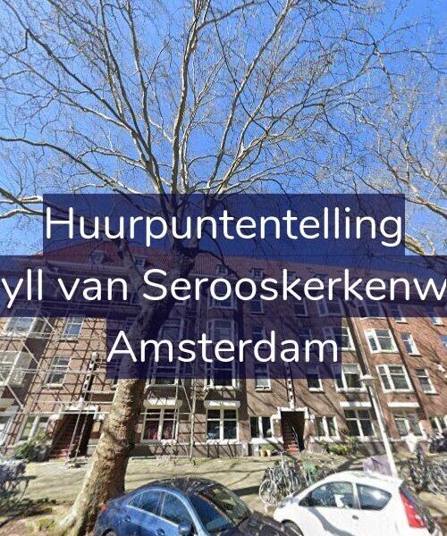 Foto gevel Huurpuntentelling voor Van Tuyll van Serooskerkenweg 8-H, Amsterdam