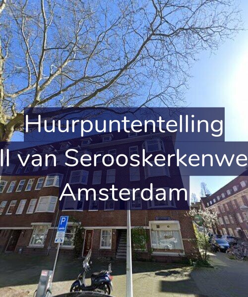 Foto gevel Huurpuntentelling voor Van Tuyll van Serooskerkenweg 13-4A, Amsterdam