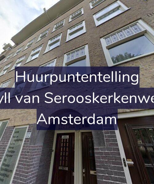 Foto gevel Huurpuntentelling voor Van Tuyll van Serooskerkenweg 77-H, Amsterdam