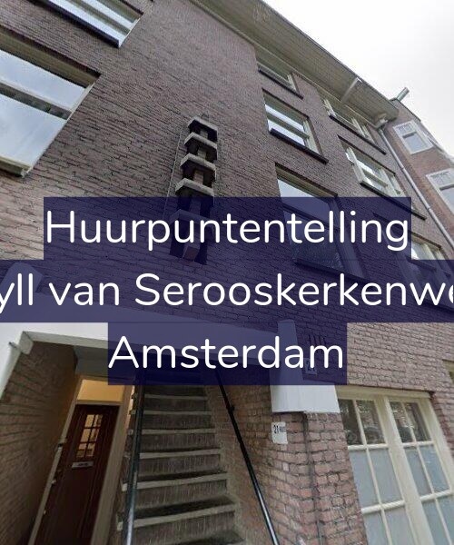 Foto gevel Huurpuntentelling voor Van Tuyll van Serooskerkenweg 21-2, Amsterdam