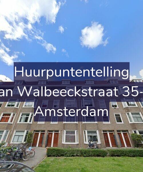 Foto gevel Huurpuntentelling voor Van Walbeeckstraat 35-D, Amsterdam
