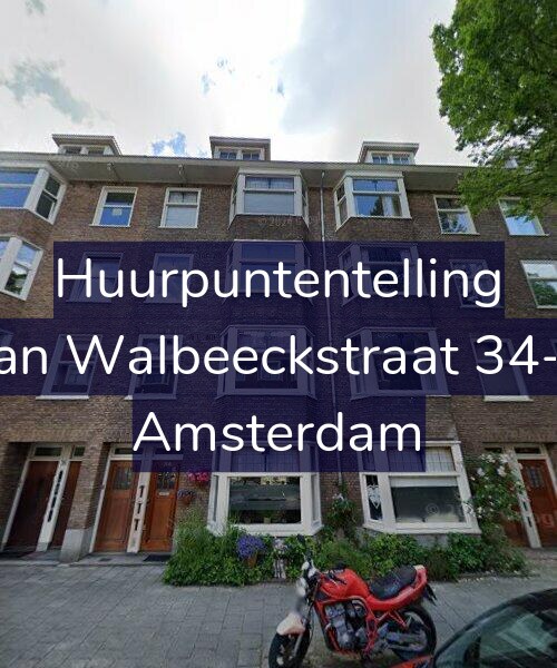 Foto gevel Huurpuntentelling voor Van Walbeeckstraat 34-H, Amsterdam
