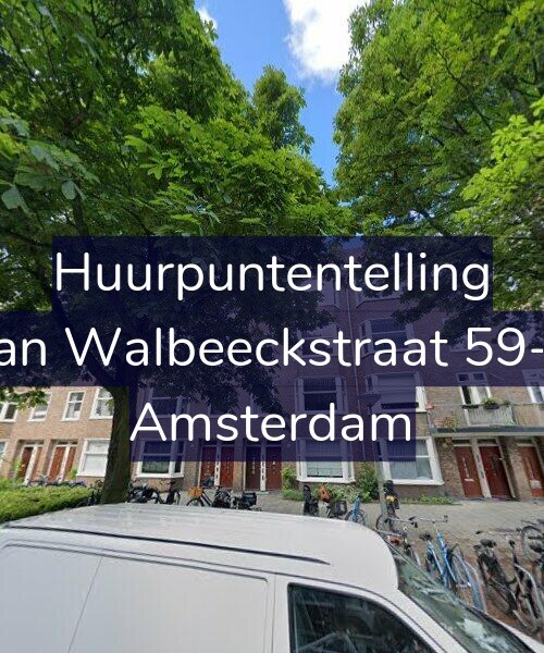 Foto gevel Huurpuntentelling voor Van Walbeeckstraat 59-H, Amsterdam
