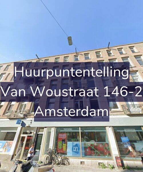 Foto gevel Huurpuntentelling voor Van Woustraat 146-2, Amsterdam