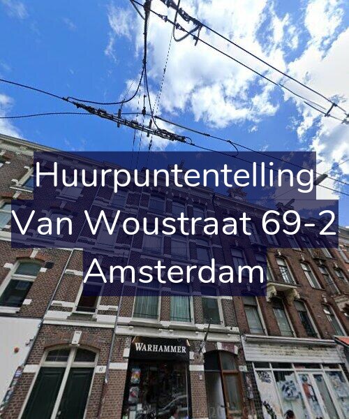 Foto gevel Huurpuntentelling voor Van Woustraat 69-2, Amsterdam
