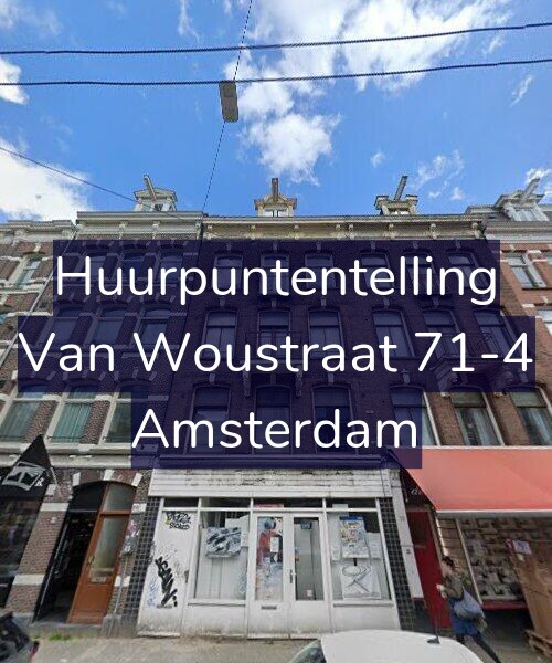 Foto gevel Huurpuntentelling voor Van Woustraat 71-4, Amsterdam