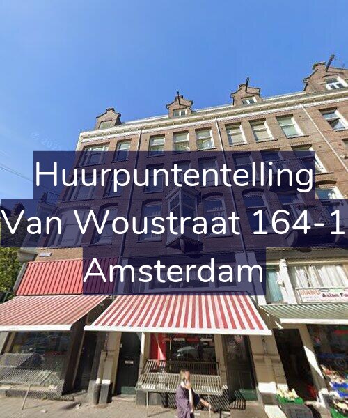 Foto gevel Huurpuntentelling voor Van Woustraat 164-1, Amsterdam