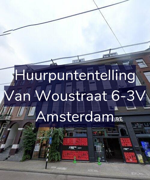 Foto gevel Huurpuntentelling voor Van Woustraat 6-3V, Amsterdam