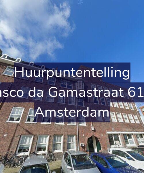 Foto gevel Huurpuntentelling voor Vasco da Gamastraat 61-1, Amsterdam