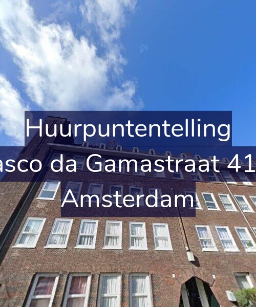 Foto gevel Huurpuntentelling voor Vasco da Gamastraat 41-2, Amsterdam
