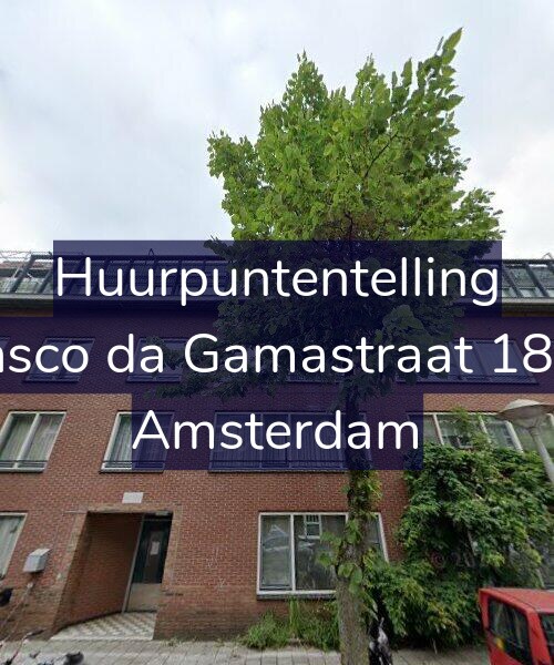 Foto gevel Huurpuntentelling voor Vasco da Gamastraat 18-B, Amsterdam